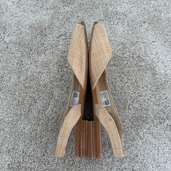 TOMS Briella Slingback Open Toe Sandals Size 9.5 Vacation Resort - Picture 6 of 7